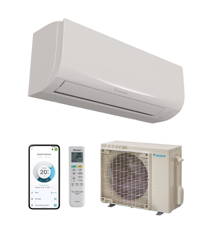 Oro kondicionierius Daikin Sensira FTXF25F / RXF25F 2.5/2.8kW - nuotrauka 1