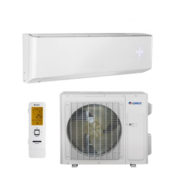 Šilumos siurblys Gree Amber Nordic 09 2.7/3.5kW GWH09YD-S6DBA1A/I + GWH09YD-S6DBA2A/O - nuotrauka 1