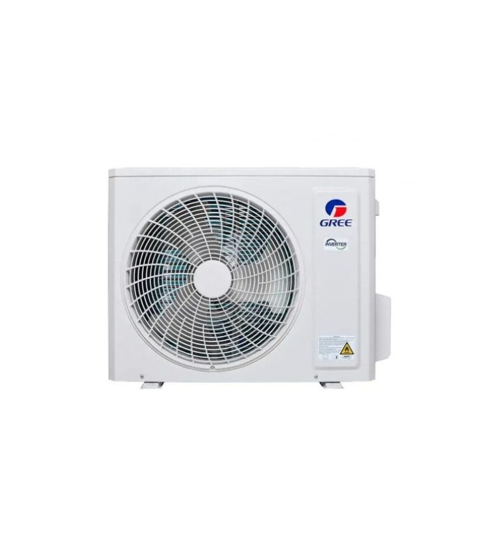 Šilumos siurblys Gree Airy Black 18 5.3/5.6kW GWH18AVDXE-K6DNA1A/I + GWH18AVDXE-K6DNA1A/O 3