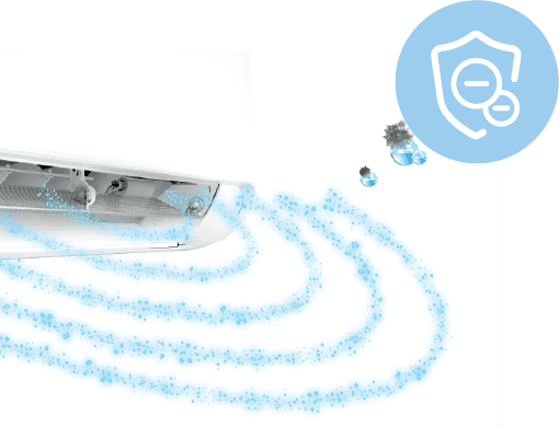 Šilumos siurblys Midea EZ SOLSTICE 5.0/5.4kW EZB-18RD6-I / EZ-18RD6H-O 5 Midea Breezeless E Air magic