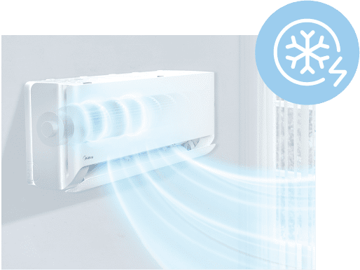 Midea Breezeless E cool flash