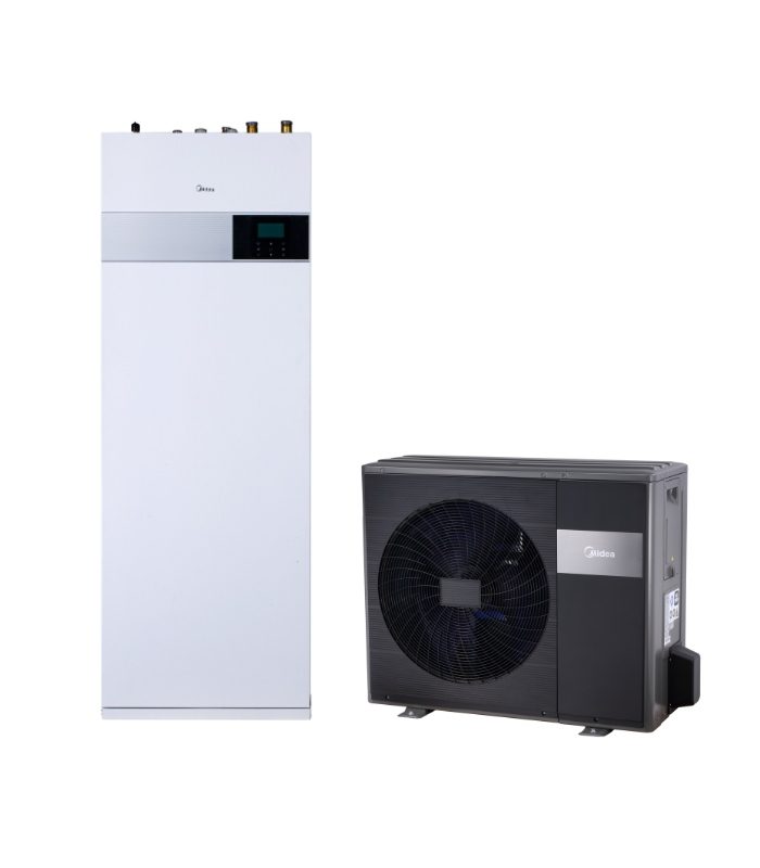 Šilumos siurblys oras-vanduo Midea M-thermal Arctic su boileriu 8.30/8.40kW - nuotrauka 1