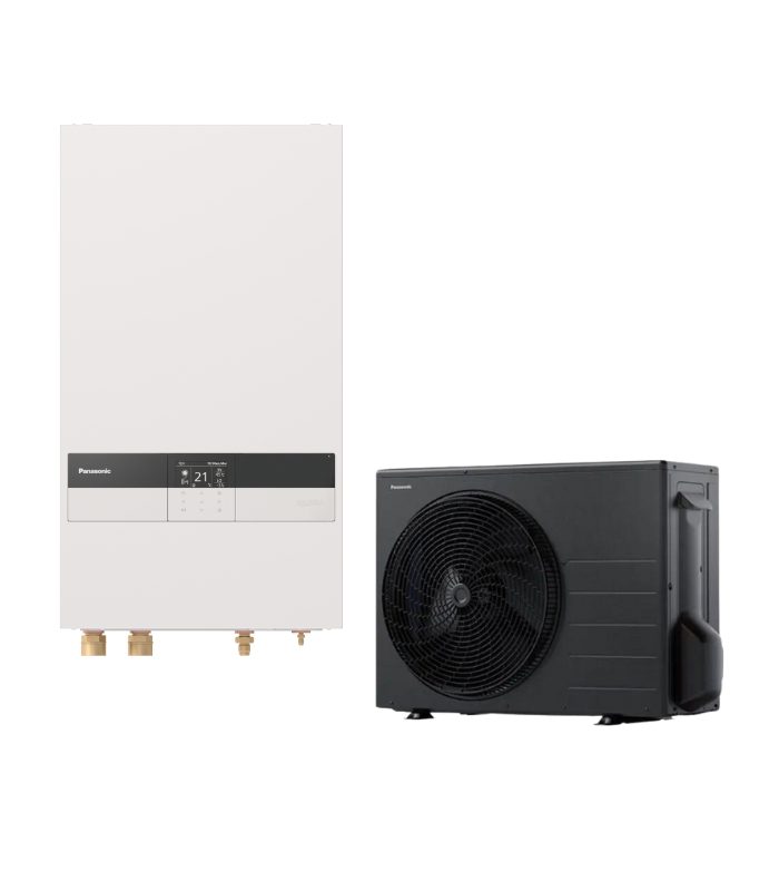 Šilumos siurblys oras-vanduo Panasonic Aquarea K Bi-Bloc KIT-WC03K6E5 3.2/3.2kW - nuotrauka 1