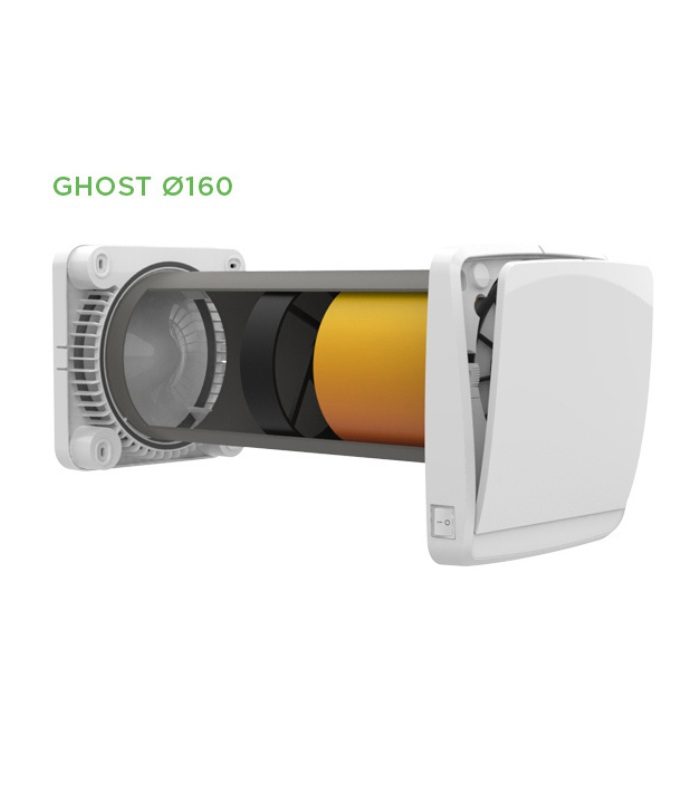 Mini rekuperatorius O.ERRE GHOST 160 ACTIVE 3